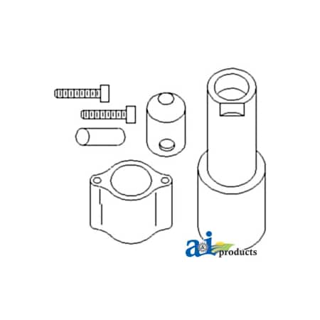 A & I Products Joystick Cable Fitting Kit 4.3" x2.7" x1.3" A-VFH1431